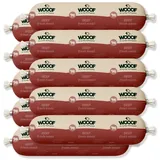 Rinderwurst Frisch | 9 kg | Getreidefreie Hundewurst | natürlich, ohne Aromen, Duft- und Farbstoffe