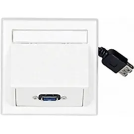 Vivolink Steckdose USB Weiß 2 St.
