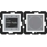 Hager Radio Touch Unterputz DAB+ lichtweiß matt