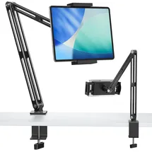 juborui Tablet Halterung für iPad Pro/Air/Mini, Galaxy Tab Schwarz