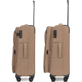 Redolz Essentials 12 Koffer-Set 3-tlg. braun/coffee