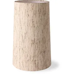 HKliving  - Tischleuchtenschirm Seide, Ø 36 cm, natur