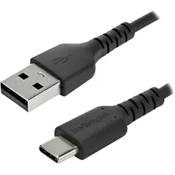 StarTech.com 2m USB-A auf USB-C Ladekabel - Dauerhaftes USB 2.0 auf USB Typ-C Da
