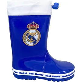 Cerdá LIFE'S LITTLE MOMENTS Jungen Unisex Kinder Botas de Niños PVC Impermeable Oficial | Calzado Resistente para Lluvia, Nieve Y Actividades Real Madrid Regenstiefel, 32, EU