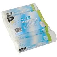 Papstar Müllbeutel, HDPE 60 l 72 cm x 60