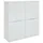 VOLEO Highboard 110,3 x 117 x 40 cm Weiß