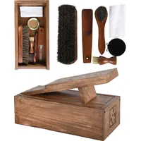 Esschert Design Schuhputzset/Kiste mit Schuhablage, 0