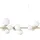 Ideal Lux Perlage 10-flg. 81 cm rund Messing satiniert