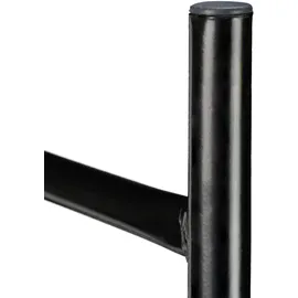Relaxdays Kaminholzregal 60 x 20 x 90 cm schmal schwarz