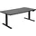 MCW Schreibtisch MCW-D40, Computertisch, elektrisch höhenverstellbar 160x80cm 53kg MVG ~ schwarz, schwarz