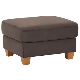 Home Affaire Polsterhocker Dalia mit Stauraum 66 x 46 x 76 cm Braun