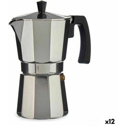 Italienische Kaffeemaschine Aluminium 450 ml (12 Stück)