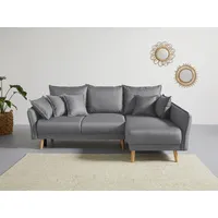 Home Affaire »Granbo L-Form«, incl. Bettfunktion und Bettkasten, Federkern-Polsterung, Seitentasche