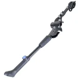Messingschlager Fahrradständer Strong R (1-St), Fahrradständer Seitenständer 26 - 29 Zoll Fahrrad Ständer E Bike schwarz