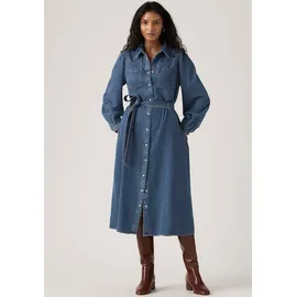 Levi's Jeanskleid Maxi Blau 34