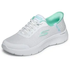 SKECHERS Go Walk Flex-Grand Entry Damen Weiß/Mint 38