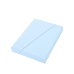 Dormisette Spannbettlaken blau 150 cm x 200 cm