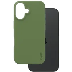 CARE by PanzerGlass® Fashionable Case Grün für iPhone 16
