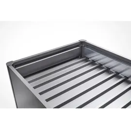 Biohort Zwischenboden Hochbeet 397 x 102 x 77 cm Silber