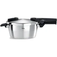 Fissler Schnellkochtopf o.E., Pfanne + Kochtopf, Silber