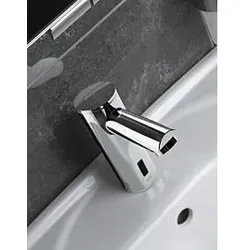 Mepa Sanicontrol Waschtischarmatur 718855 Infrarot, verchromt, für Kalt-/Warmwasser, Netzbetrieb