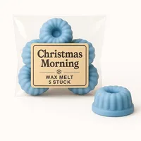 ❥ 5er Set - Winter & Weihnachts Duftwachs | Melts | Duftkerzen | Raumduft ❥ (Christmas Morning)