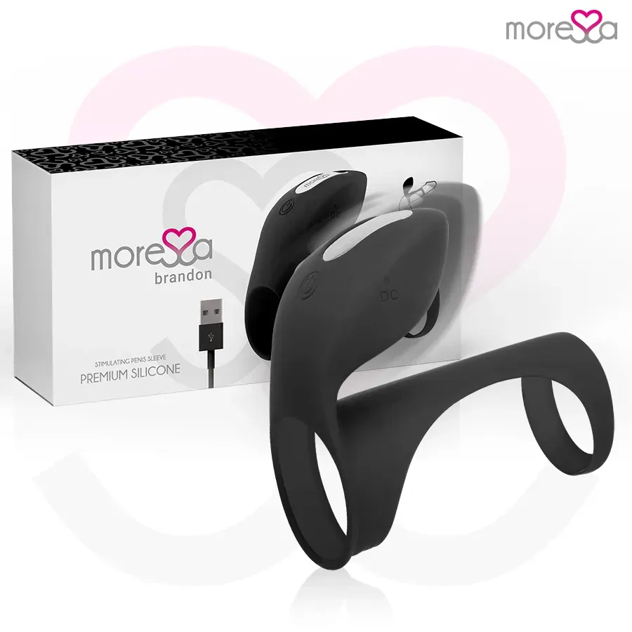 MORESSA - BRANDON VIBRATORRING MIT ABDECKUNG