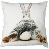 Mars & More Kissen Labrador 33 x 33 cm Braun