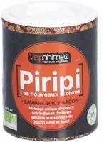 Vegahimsa Piripi Les Nouveaux Poivres, Saveur Spicy Bacon Graines 30 g