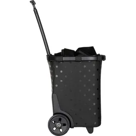 Reisenthel carrycruiser glossy dots black