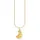 Thomas Sabo Kette mit Croissant-Anhänger Gold