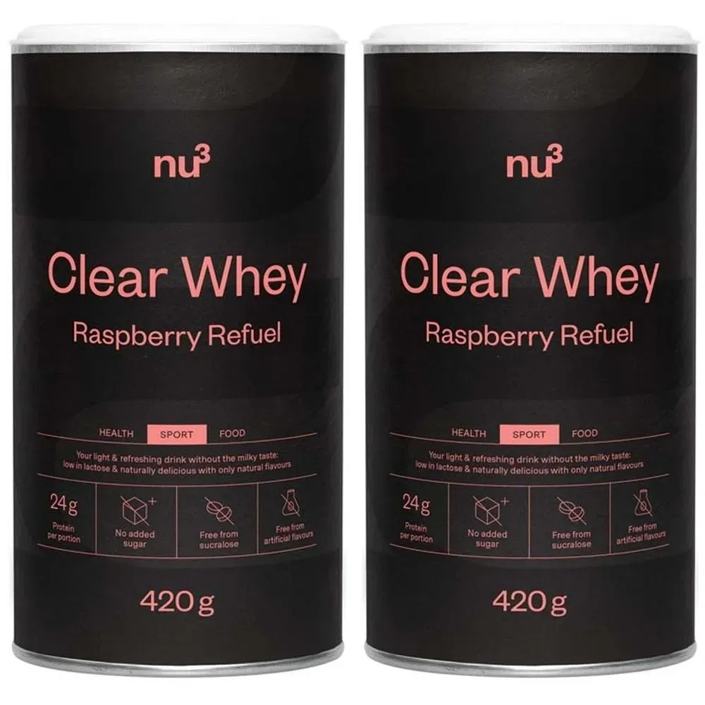 nu3 Clear Whey Raspberry Refuel