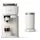 Philips Baristina Espressomaschine BAR308/00 Naturweiß inkl. Milchaufschäumer