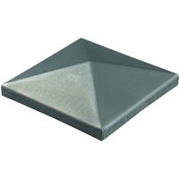 GAH ALBERTS GAH-Alberts 418052 Pfostenkappe für Vierkantmetallpfosten | zum Anschweißen | Stahl | 150 x 150 mm