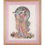 Design Works Crafts Kreativset Design Works Kreuzstich Stickpackung "Feng Shui", Zählmuster, 40x51cm, (embroidery kit by Marussia)