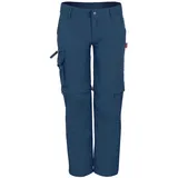 TROLLKIDS Kids Oppland Pants Slim Fit 128, Mystic Blue - 128