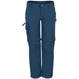 TROLLKIDS Kids Oppland Pants Slim Fit 128, Mystic Blue - 128