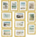 bomoe Ocean Gold 24x24 cm 12er Set