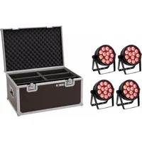 Eurolite Set 4x LED 4C-12 Silent Slim Spot +