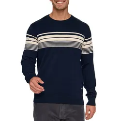Rundhalspullover »INPorcenak«, Gr. M, Navy, , 18372665-M