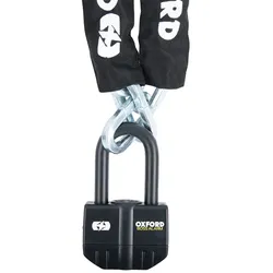 Oxford Anti-Diebstahl-Kette Boss Alarm 16mm + Kette 12X1,2