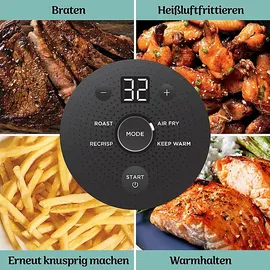 Ninja CRISPi 4-in-1 FN101EUGY 3,8 l blau