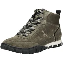 Paul Green Damen Sneaker Veloursleder Grün 38