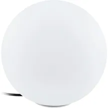 EGLO Außenleuchte Kunststoff Ø 30 cm E27 IP65 weiß
