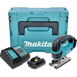 Makita DJV 180 SY1XJ Akku Stichsäge 18 V 135 mm + 1x Akku 1,5 Ah + Ladegerät + Makpac