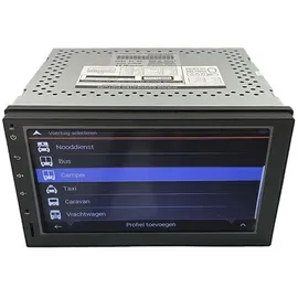 berggps 2-DIN Unterputz LKW/Wohnmobil Navigation mit Carplay Android Auto DAB Radio WiFi