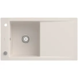 Villeroy & Boch Timeline 50 flat rechts flächenbündig crema Excenterbetätigung 871 x 475 mm
