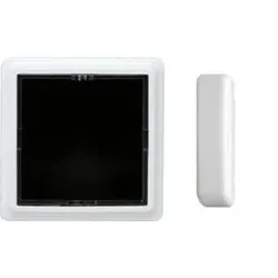 Eltako 30000562 Funk-Mini-Multisensor 44x44mm mit Solarzelle und Batterie, reinweiß glänzend FMMS44SB