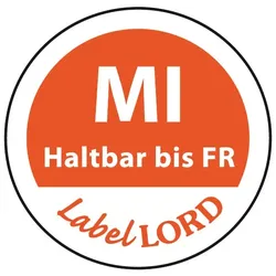 Labellord Tagesetiketten MI "Haltbar bis" "Aqua Label", 500 Stück