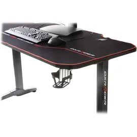 DXRacer GD2000 Max 1 Gaming-Tisch Schwarz/Rot